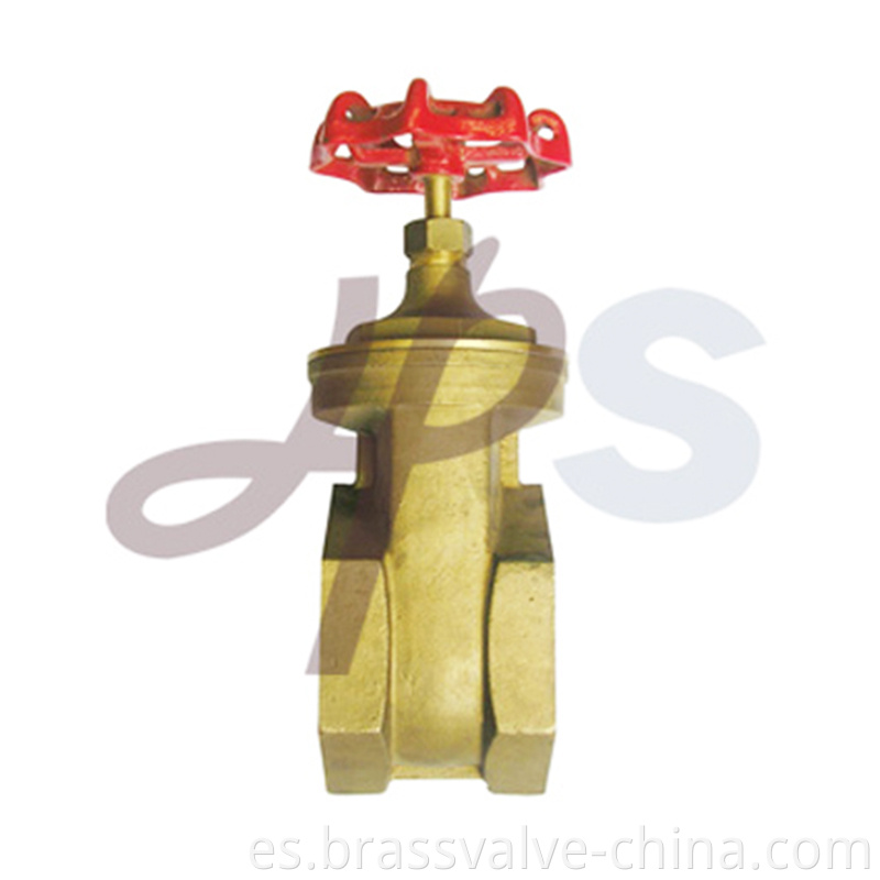 Iron Handle Forged Brass Gate Valve Hg14